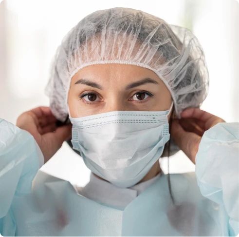 Doctor with mask